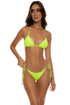 Luli Fama Bella Seamless Wavy Ruched Back Brazilian Tie Side Bottom